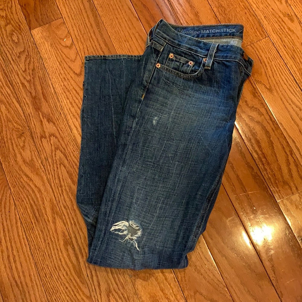 JCREW VINTAGE MARCHSTICH JEANS
